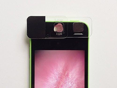 Микроскоп за смартфони L-eye: за предна камера с увеличаване на 30-100 пъти/Leye/ iPhone/ iPad/ Android