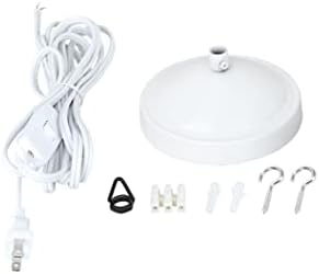 Комплект за преоборудване полилеи Aspen Creative 21042 с 14-Футовым кабел, Бял
