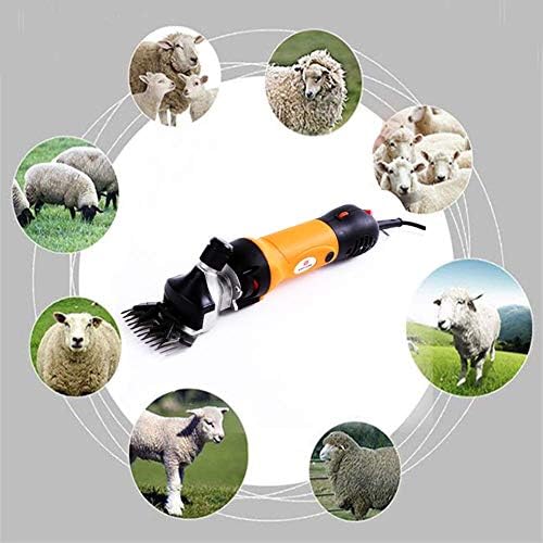 Електрическа Машина за рязане на добитък RALIRA, Професионална Електрическа Машина За Стригане на Овце, 500 W, 6-степенна