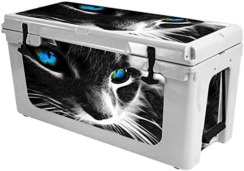 Калъф MightySkins (охладител в комплекта не са включени), Съвместим с охладител RTIC 65 (модел 2017 г.) - Cat | Защитно,