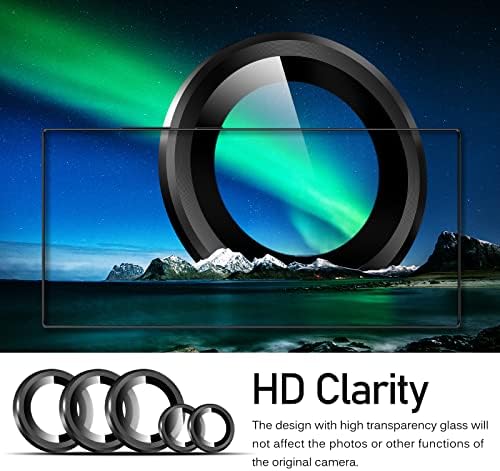 Защитно фолио за обектива на камерата ivoler за Samsung Galaxy S23 6,1 и S23 Plus 6,6 (2023), Ультратонкое закалено стъкло