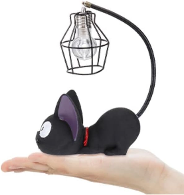 Дизайнерска лампа BESPORTBLE под формата на котка от смола, Настолна лампа с аниме-Котки-Творчески лека нощ, подарък