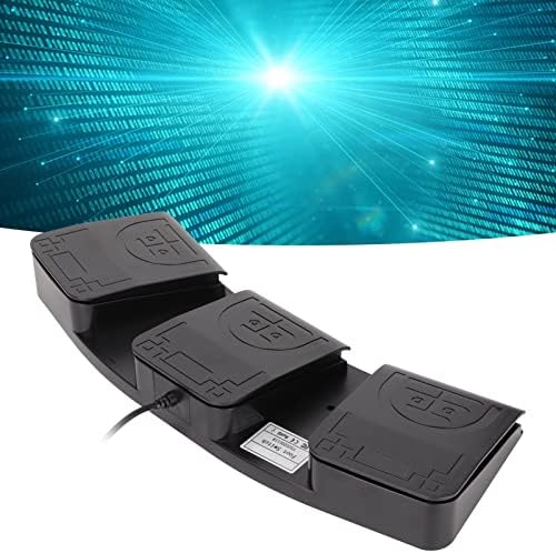 USB Foot Switch, 3 клавиши, за PC USB Тройната Педала на един крак ключа, Трехкнопочная Програма Компютърна Клавиатура