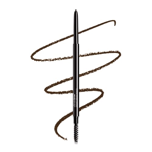 Прибиращ се молив за вежди Wet n Wild Ultimate Brow Микро -, Тъмно-кафяв, с ультратонким върха 1,5 мм, прорисовывает Малки косъмчета на бровях