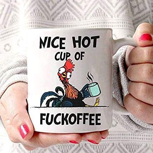 Добра Гореща Чаша Кафе Fuckoffee Coffee Mug 11OZ Кафеена Чаша