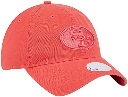 Дамски шапка New Era Scarlet San Francisco 49ers Color Pack Ярък 9-Двадцатилетняя Регулируема Шапка