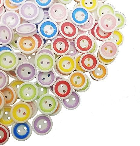 Копчета Пластмасови Копчета Разнообразни Занаяти Копчета от смола Капаче 200 бр Размер 1/2 инча за Колекции бижута за