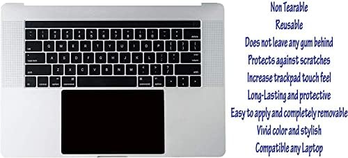 (2 бр.) Защитна подплата за тракпад Ecomaholics Premium за лаптоп Acer Chromebook Spin 15 (CP315) 15,6 2 в 1, Черен Мат