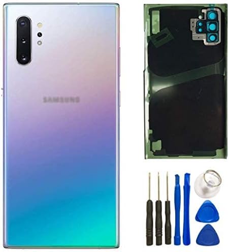 GRETYEW Делото Стъклен Корпус, Подмяна на Врати с Елементи на Обектива на Камерата за Samsung Galaxy Note10 + Note10