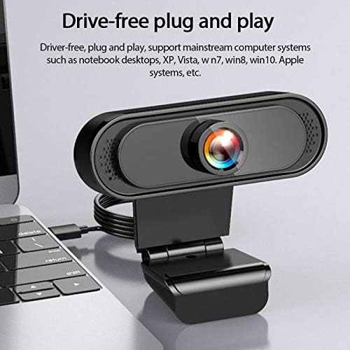 Компютърна камера 1080P/720P Уеб камера HD-камера с вграден HD-микрофон USB-Въртяща се Камера за директно излъчване на
