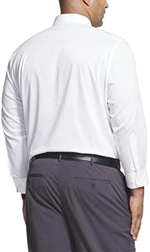 Мъжка риза Van Heusen ГОЛЯМ размер, с еластична яка, Стрейчевая, Однотонная