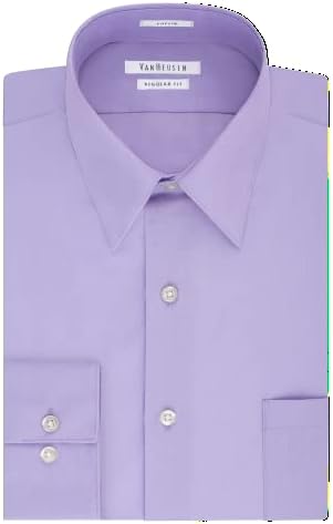 Мъжка риза Van Heusen от Поплин Обичайните размери, Однотонная