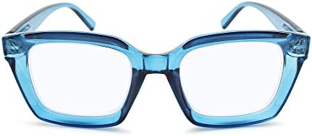2SeeLife R-877P Тънки дамски очила за четене голям размер | Костенурка, 1,50