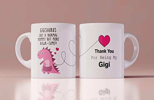 Чаша с Динозавром Гигизавром, Като Обикновена Gigi, Но По-Суров, Подарък за моята майка под формата На Чаши, Чашата за
