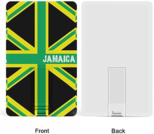 Ямайка Ямайски Флаг на Кралство Кредитна Карта, USB Флаш памети Персонализирана Карта с памет Ключови Корпоративни Подаръци и рекламни да се раздадат 32G