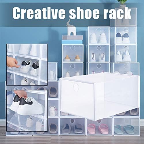 Кутия за съхранение на обувки Anncus 2021 Прозрачна Кутия За обувки, Утолщающаяся И Сгъваема Кутия за обувки, Може да