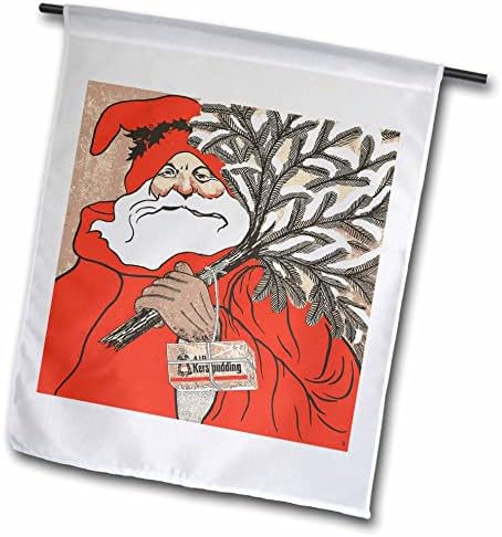 Триизмерен Коледен пудинг и германският вектор на Дядо Коледа - Знамена (fl_352059_1)