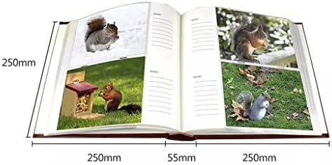 TFIIEXFL 6-Инчов Фотоалбум с редуващи се в кожена корица в Ретро стил, Фото албум, Творчески Семеен Фотоалбум, Албум