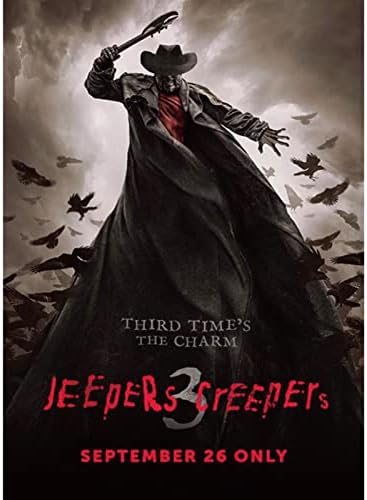 Плакат, който е съвместим с постером Jeepers Creepers, Чудесен подаръчен комплект от 8 класически плакати на филми на