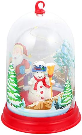 Kisangel Светодиодна Настолна Лампа LED Коледа Снежна Топка Фенер Снежен човек С Подсветка Водна Топка Фенер лека нощ