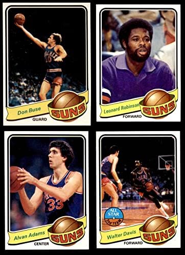 1979-80 Топпс на Финикс Сънс Команден сет на Финикс Сънс (сет) NM/MT Suns