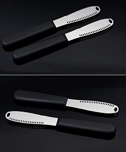 Ножица за масло Нож за лесно намазывания масло Ножове-мазане с Дупки Ножове за масло и Дюзи за студено масло масло, Нож