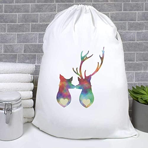 Чанта за дрехи Azeeda 'Deer Love' за измиване /на Съхранение (LB00023445)