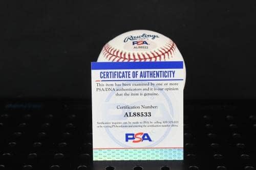 Бейзболен автограф с автограф на Стан Бансена (ROY) Auto PSA/DNA AL88533 - Бейзболни топки с автографи