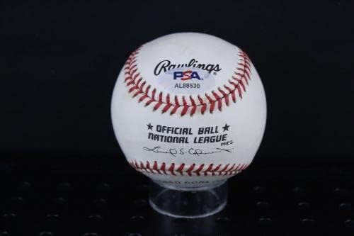 Подпис на Джордж Альтмана (Тигрите) Бейзболен Автограф Auto PSA/DNA AL88530 - Бейзболни топки с Автографи