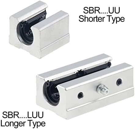 SUTK SBR12UU SBR16UU SBR20UU SBR25UU SBR12LUU SBR16LUU SBR20LUU 16 мм на Линеен шарикоподшипниковый блок от Отворен тип