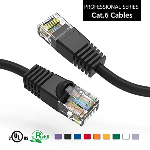 Формованный мрежов кабел iMBAPrice - Cat5e (1 фут, черен)