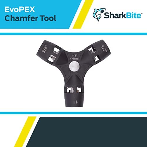 Инструмент за заваряване с тръби SharkBite EvoPEX 1/2 Инча на 1 инч PEX, 25829