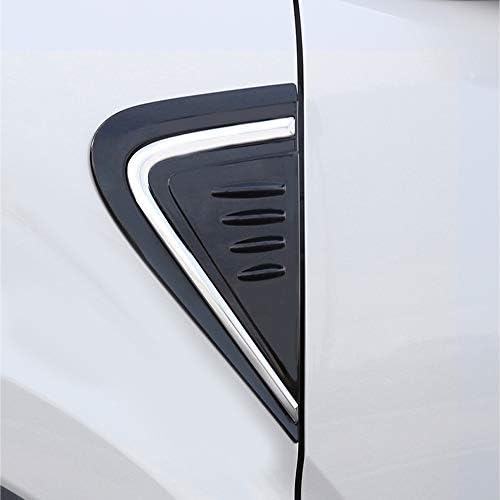 За Toyota C-HR CHR 2018-2021 2022 Черен Цвят и Хром Предната Врата Странично отдушник На Изхода Покритие на Капака Крило