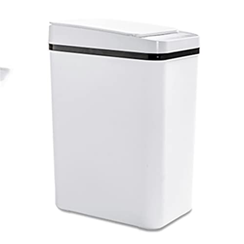 ZSEDP Умен Индукционный Автоматично сгъваеми кофата за боклук За домашно тоалетна С тесен разлика Нажимное пръстен За сортиране на отпадъци кофа за Боклук (Цвят: OneColo