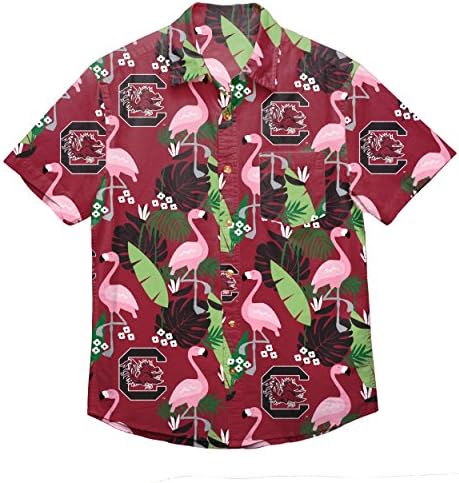 Риза с копчета с флорални принтом FOCO на NCAA