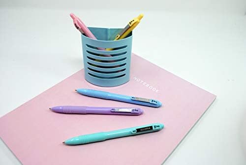 Прибиращ химикалка писалка Zebra Pen Z-Grip Pastel, Корпус в Различни цветове, като Средната точка, 1,0 мм, Черно мастило,