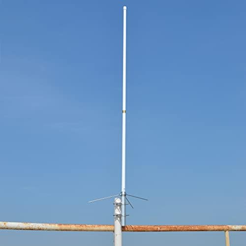 Двухдиапазонная Вертикална Базова Антена TWAYRDIO 144/430 Mhz от Фибростъкло за тежки условия на работа - 2 метра/70