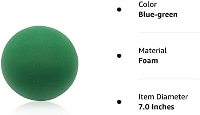 7-Инчов пенопластовый топката с висока плътност без покритие - за деца на възраст над 3 години Спортни полистирен топки