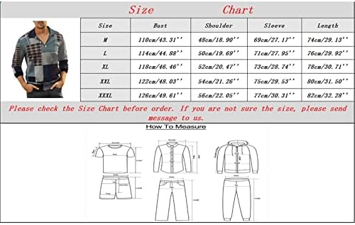 XXBR Мъжки Однотонная Тениска с цип Дълъг Ръкав На Открито С Племенните Модел, Племенни Тениски, Мъжки Размери