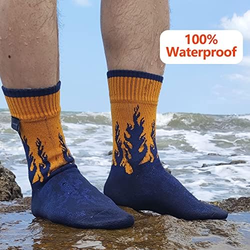IZL водоустойчив Чорапи за мъже и Жени, Дишащи влагоотводящие Водоустойчив Чорапи за Туризъм, къмпинг, 1 Чифт