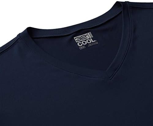 Мъжки готина класическа тениска Vneck 32 DEGREEES | Без миризма | 4-Лентов стречинг | Отвеждане на влагата