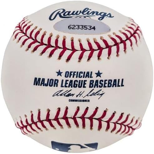 Джаред Уелс С Автограф от Официалния Представител на MLB Бейзбол San Diego Padres Tristar Holo 6233534 - Бейзболни топки