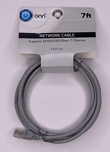 Мрежова 7-крак кабел ONN Поддържа 10/100/1000 Base-T Ethernet Мрежова 7-крак кабел Поддържа 10/100/1000 Base-T Ethernet