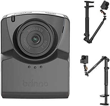 Комплект камера за бавна стрелба Brinno TLC2020 – Регулируема узкоугольный обектив (BCS039) - Батерия 99 дни - Full HD 1080p - Универсален комплект камера BAC2000 включва: Скоба /Монопод