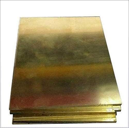 Успешно метална плоча от тонколистовой фолио, Мед метален лист, плоча от фолио с размер 4 мм x 200 X 300 мм, Вырезанная