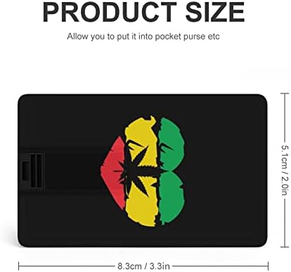 Love Reggae Плевели USB 2.0 Флаш устройства, Памет във формата На Кредитна карта