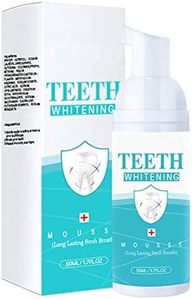 Избелваща паста за зъби и Освежаваща Дъха си, за Дълбоко Почистване, Пяна Паста за зъби с Естествена Вода За Уста, Кремове