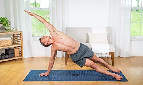 Кърпи за йога за гореща йога, нескользящие и дълги Умно кърпа осигурява сцепление с уникален двустранен дизайн, микрофибър
