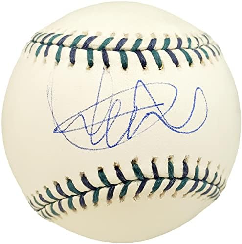 Официален бейзболен мач на звездите 2001 г. Сиатъл Маринърс с Автограф Ичиро Сузуки Sweet Spot IS Holo Stock 190507