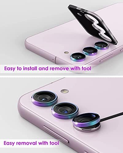Защитно фолио за обектива на камерата Ltezixal за Galaxy S23 Plus, Ультратонкая Защитно фолио за екран от закалено стъкло,